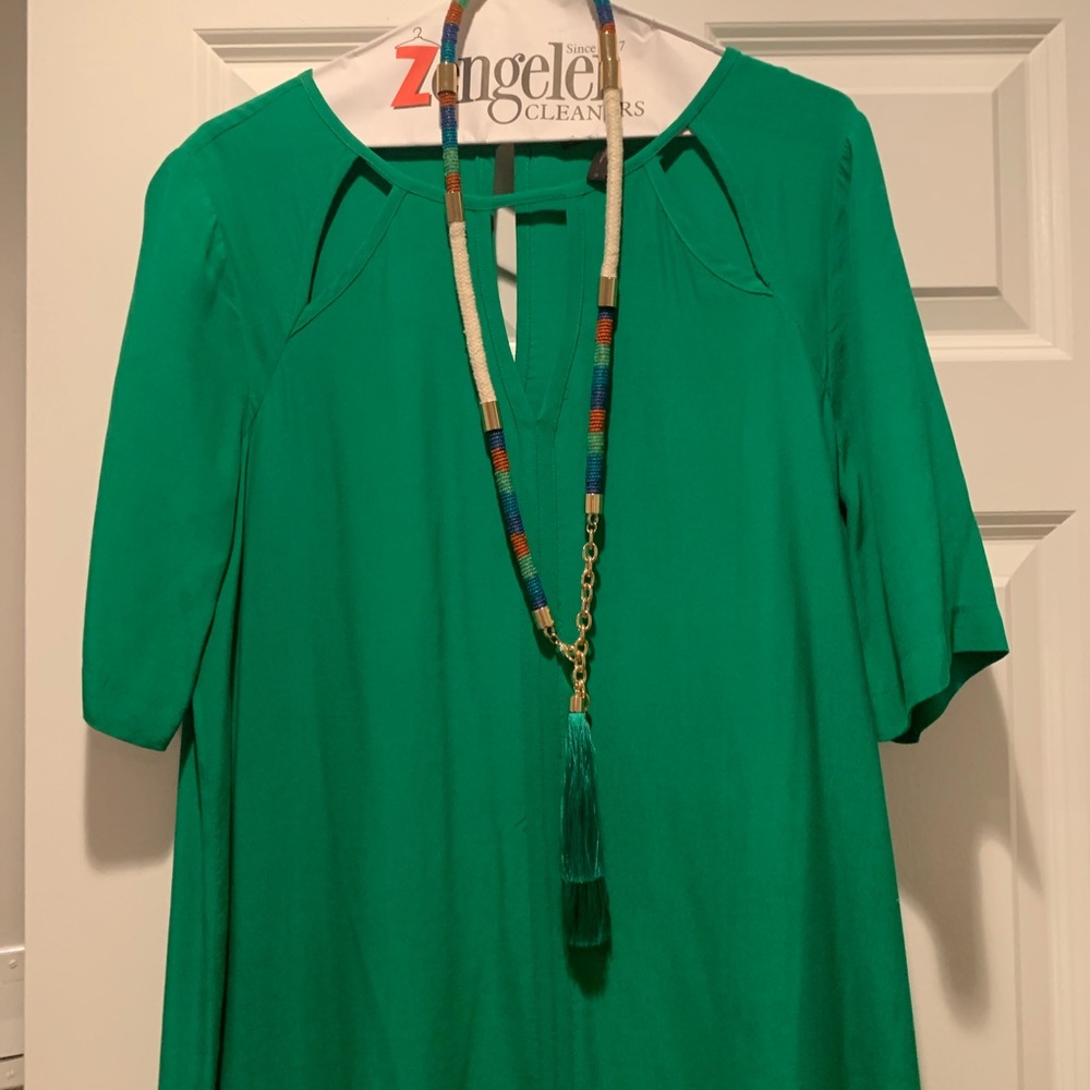 Green dress!